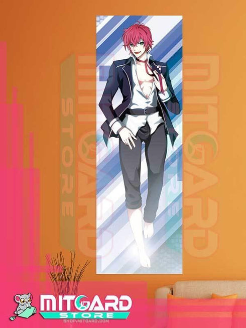 DIABOLIK LOVERS Ayato Sakamaki V1 wall scroll fabric or Adhesive Vinyl poster - Vinil poster GLOSSY / 50cm x 150cm - 2